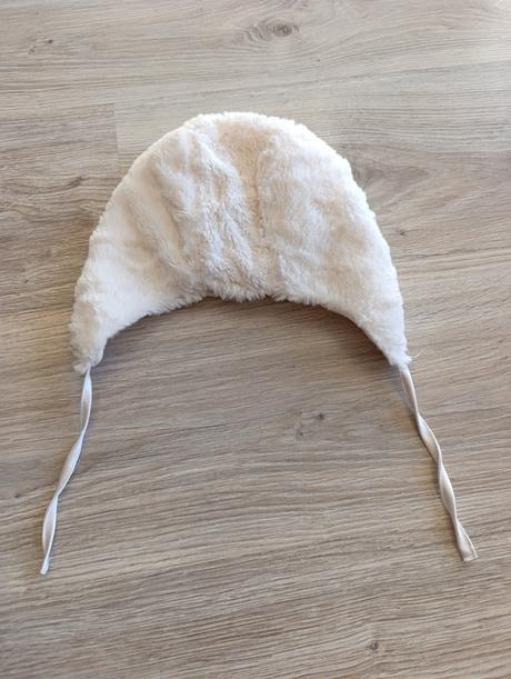 Dievčenská zimná čiapka s uškami, h&m,68