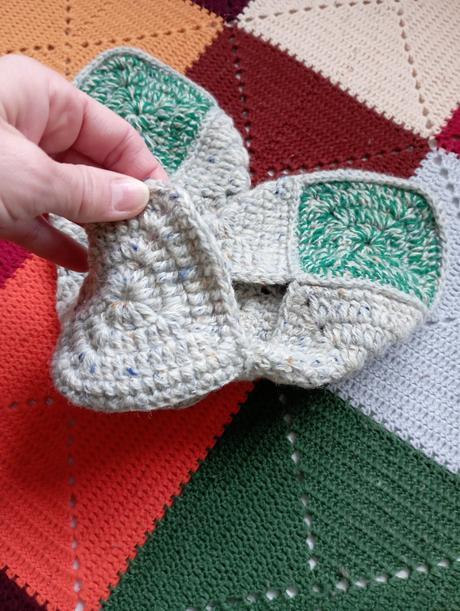 Papuče pletené 35-38, 36