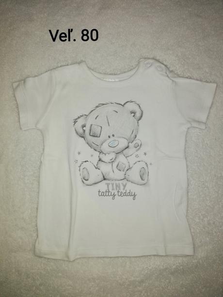 Tričko teddy, tiny ted,80