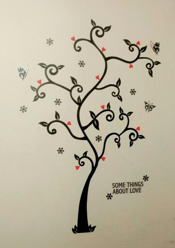 Dekoračná nálepka na stenu, 