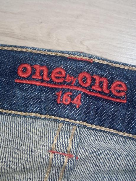 Dievčenské rifle tmavomodré one by one (164), one by one,164