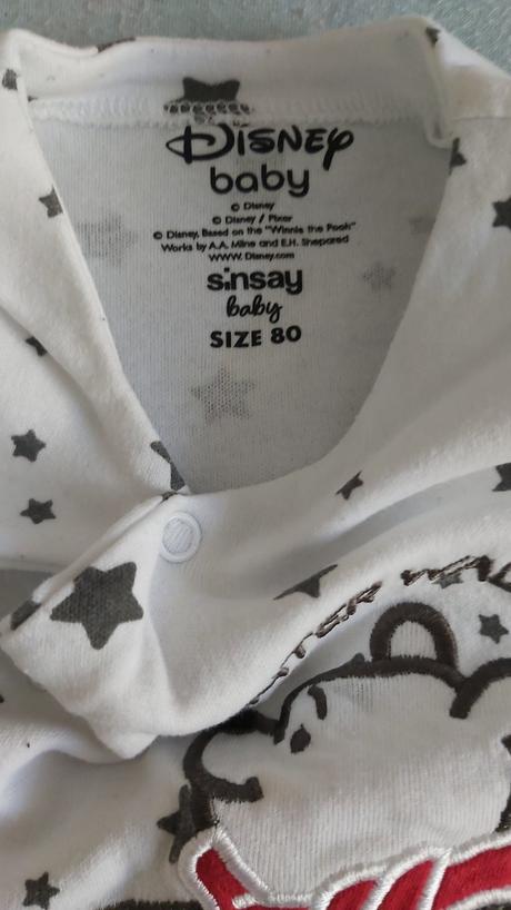 Pyžamko/overal bez nožičiek macko pu 80, sinsay,80