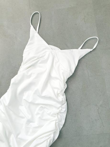 Biele letné šaty s, s