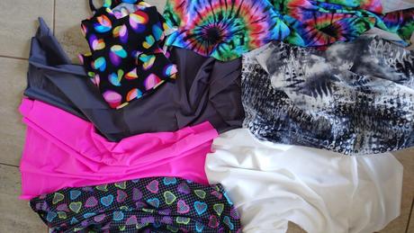 Plavkovina ( spandex -lycra) s uv na plavky,