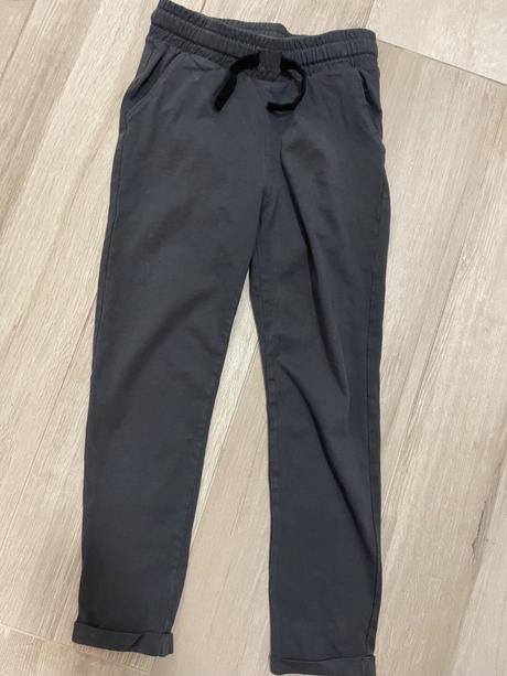 Tenké bavlnené tepláky, h&m,134