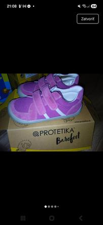 Nové ptotetika barefoot topánky, protetika,35