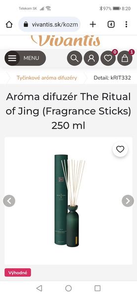 Skúsenosti s difúzermi od Rituals