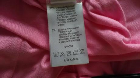 Ružové tričko, bonprix,38