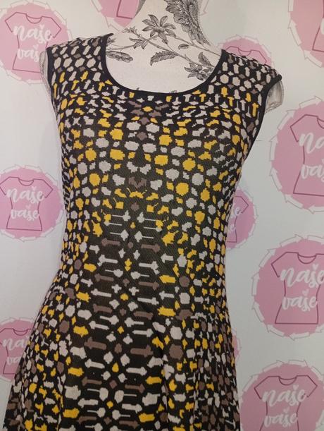 Vzorované šaty, s