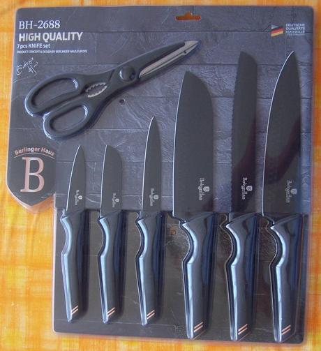 Nova suprava nožov 7 kusov,