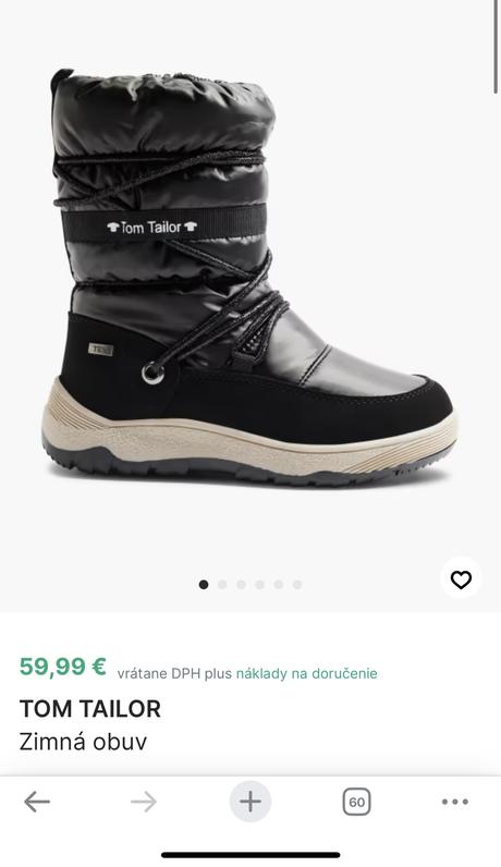 Zimné topánky, tom tailor,31