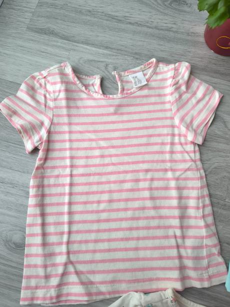 3xhm tričko, h&m,80