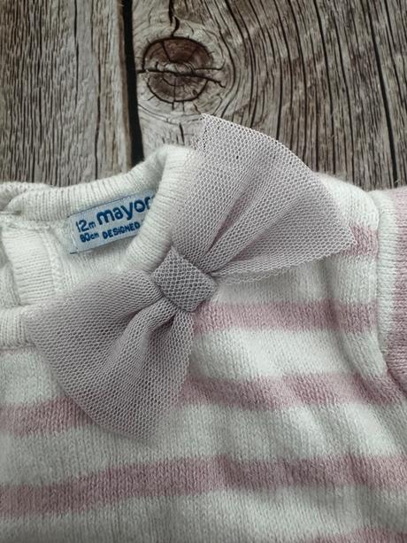 Mayoral rozkošný svetrík s mašľou, mayoral,80