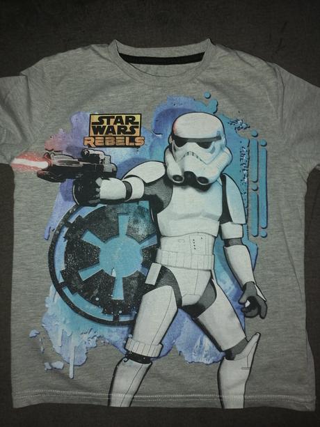 Tričká chlapčenské 7ks s poštovným, h&m,134