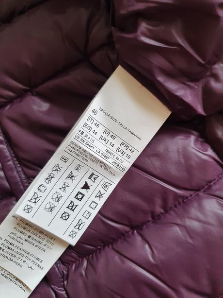 Páperová bundička benetton, benetton,42