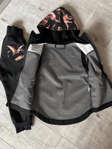 Softshellova vesta +nohavice, 98