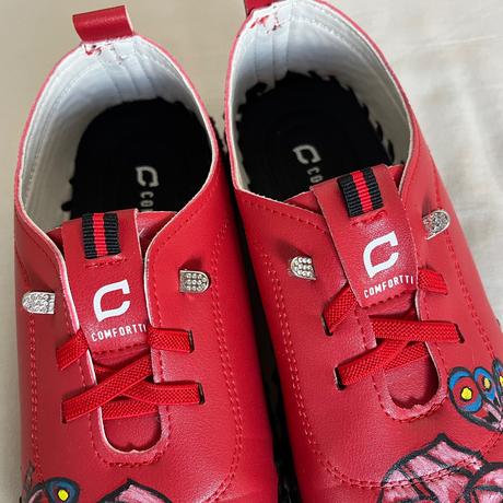 Comfortti dámske maľované topánky vel.40, 40