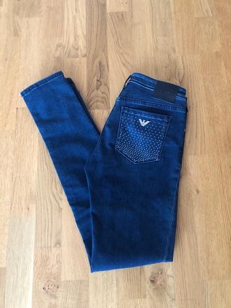 Slim rifle armani so swarovski kristalikmi, 26, armani,26