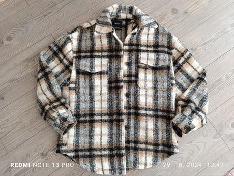 Koselovy kabat-oversize,s/m, bershka,s