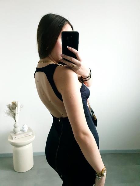 Extravagantné šaty bambi s/m, s