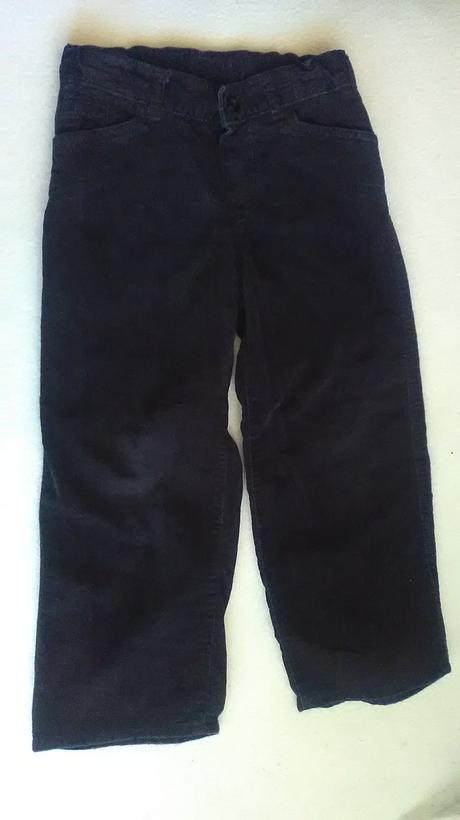 Zamatové nohavice, marks & spencer,104