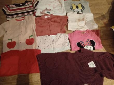 Mikiny, svetriky 92 10ks, disney,92