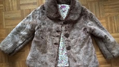 Plyšový kabátik, f&f,116