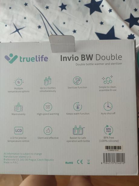 Ohrievačka+ sterilizator na dve fľaše,