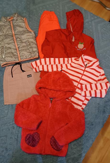 Balíček veci dievčatko 116, 104–116