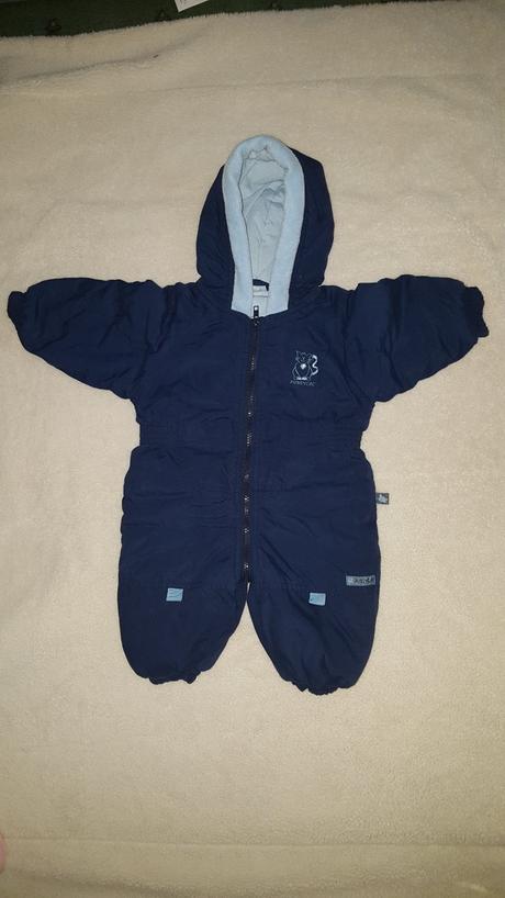 Detsky overal tmavomodrej farby, 68