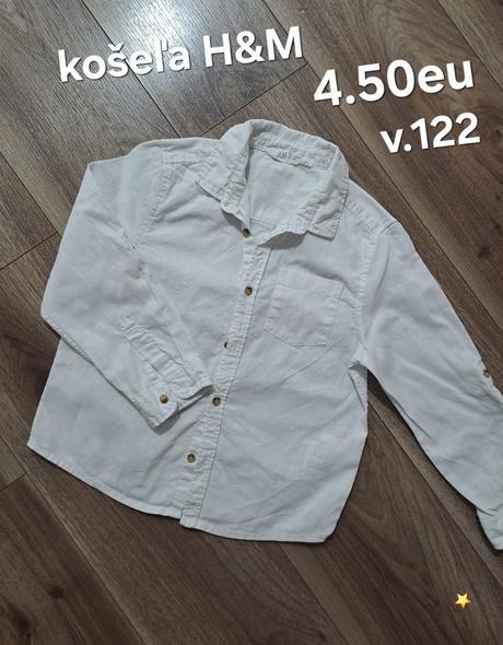 Košeľa h&m, h&m,122