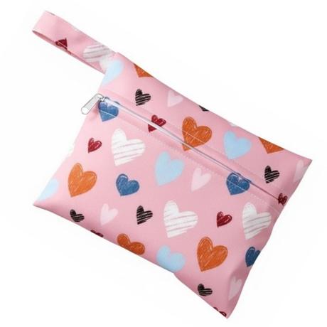 Nepremokavá taštička lunamia srdiečka,