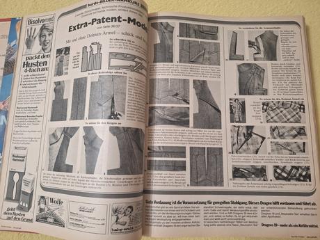 Zväzok retro burdy 1976 (1. polrok, čísla 1-6 ), 