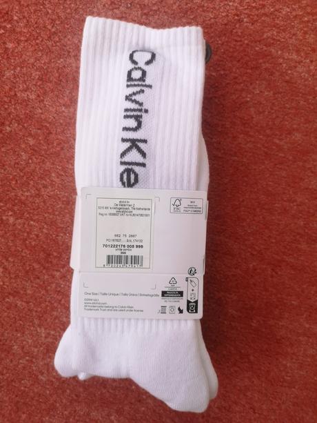 Calvin klein pánske ponožky 3 páry veľkosť 40-46, calvin klein,40 / 42 / 44 / 46