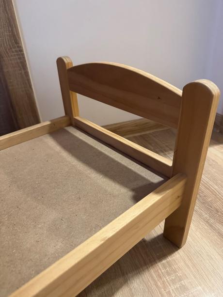 Ikea drevena postielka pre babiku 52x34 cm, 