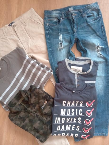 Balík chlapčenského oblečenia 140 -146, 140–152