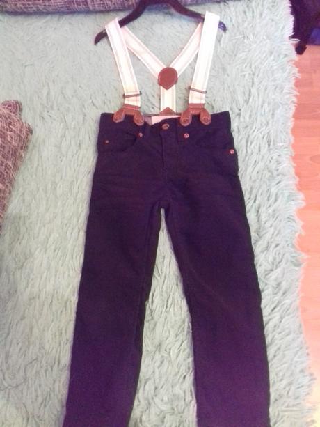 Mencestrove nohavice (slavnostne), h&m,92