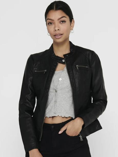 Bunda only z nepravej kože, only,34