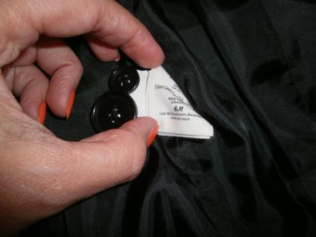 Podšité hrubšie sako 36/38, h&m,36