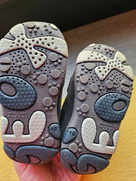 Kožené topánočky, geox,19