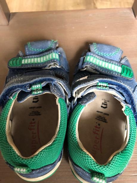 Kožené sandálky superfit, superfit,22