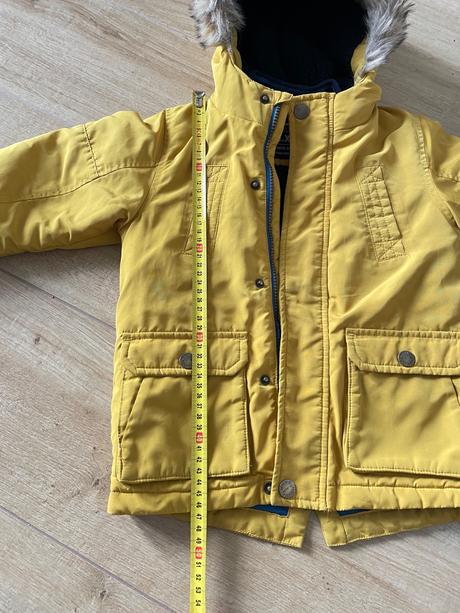 Next kabát žltý 104, next,104