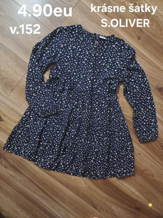 Krásne šaty s.oliver, s.oliver,152