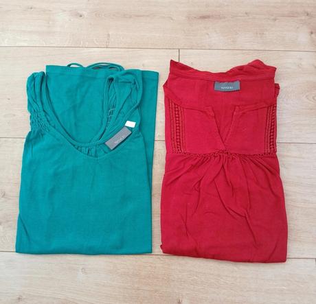 2x bavlnené letné tielko c&a, c&a,l