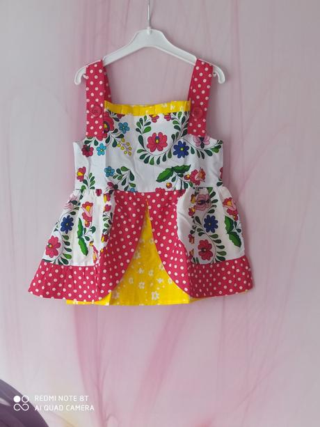 Blúzka na ramienka folk, 110