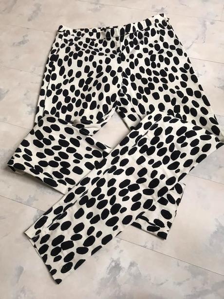 Nohavice dalmatínec, h&m,38