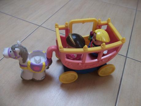 Princezna a princ - fisher price, 