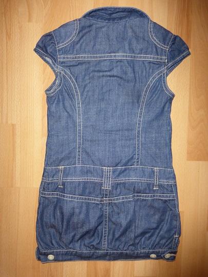 Riflové šatičky benetton, benetton,128