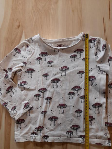 Tričko s muchotrávkami, f&f,110