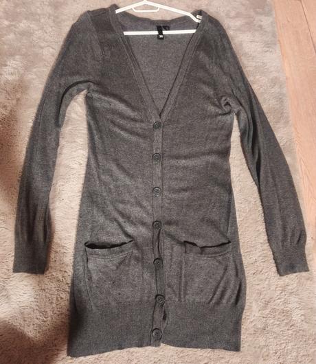 Sveter dlhý, h&m,s